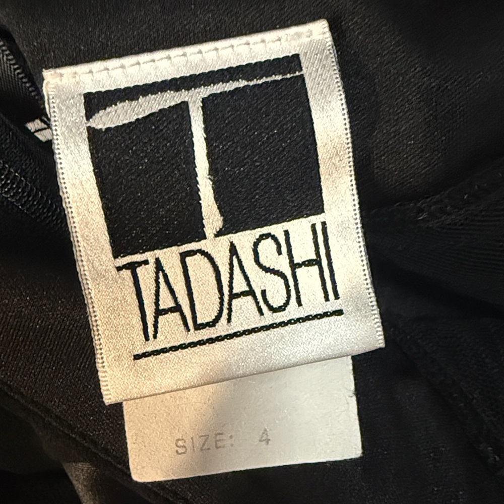 Tadashi Shoji Black Backless Dress - Picture 4 of 6
